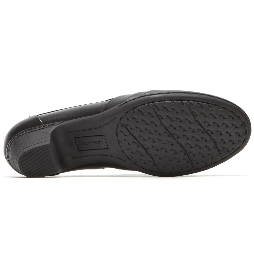 Rockport Slip-Ons Dame Svart - Cobb Hill Abbott - HMAU35826